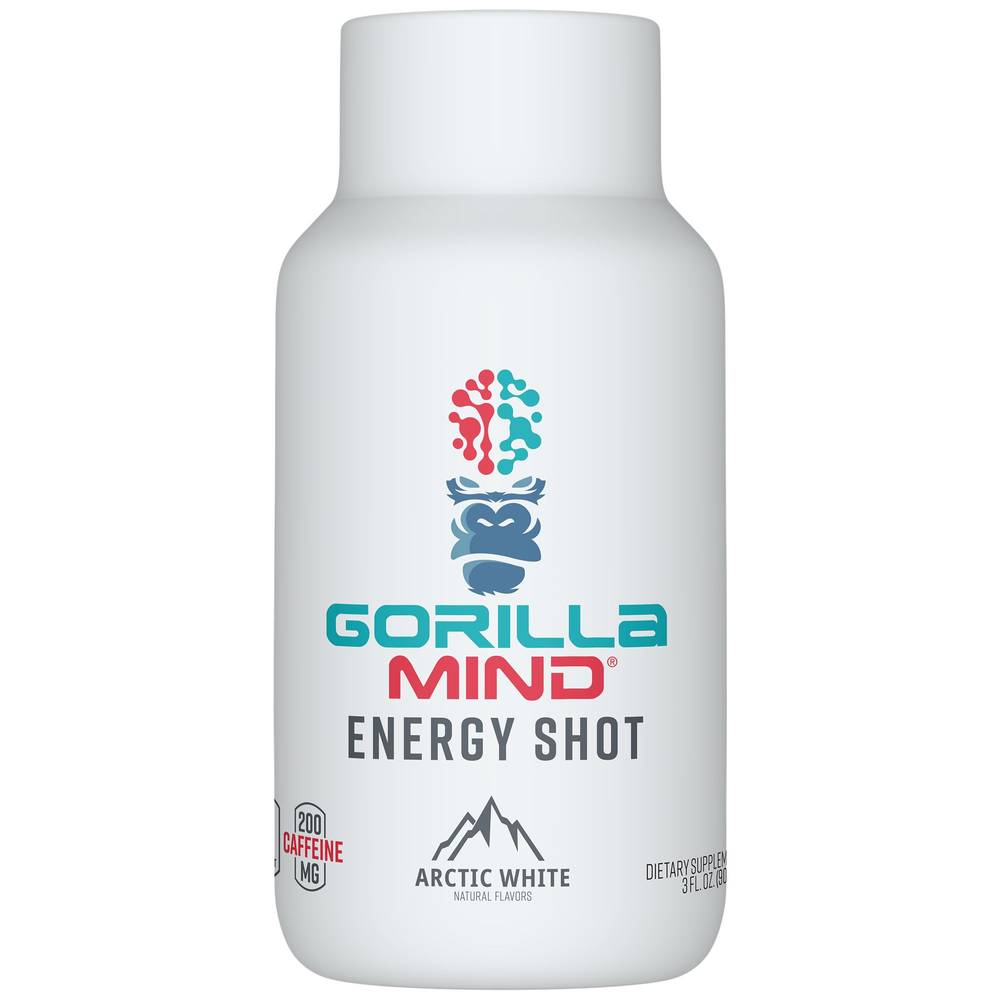 Gorilla Mind Energy Shot (arctic white)