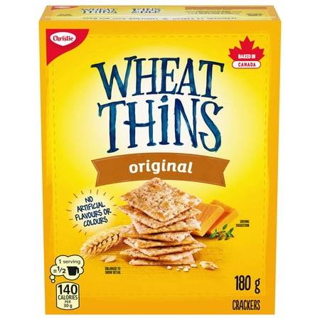 Wheat Thins Original Snacking Crackers (180 g)