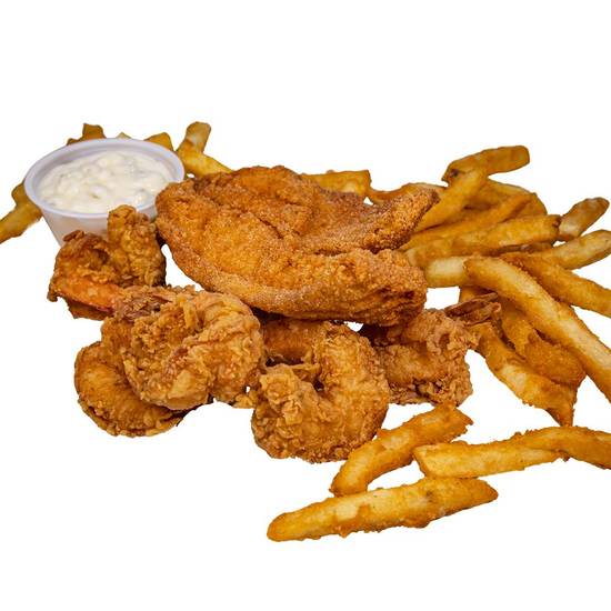 5 Shrimp Fish and Fries