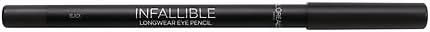 L'Oréal Infallible Pro-Last Water Proof Pencil Black Eyeliner