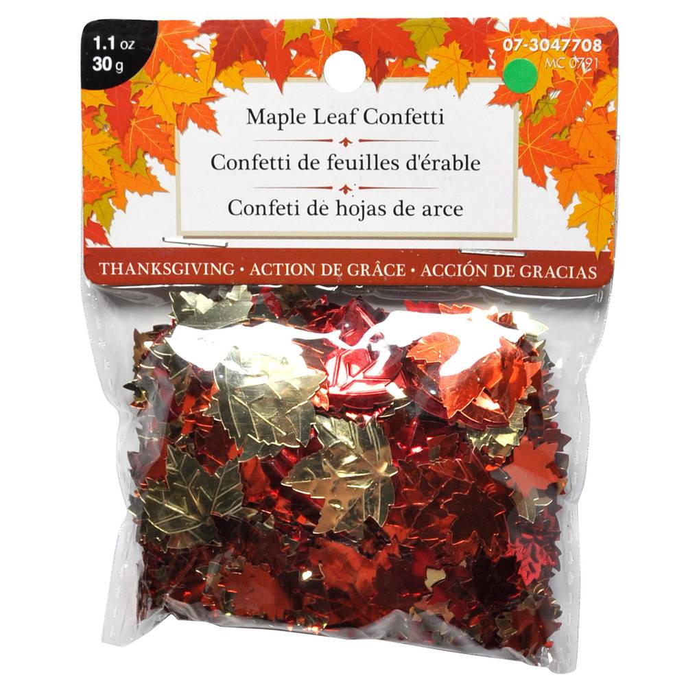 Maple Leaves Confetti