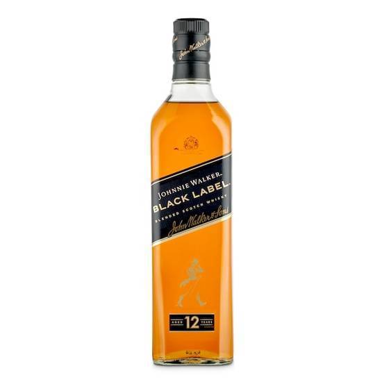 Whisky black label Johnnie Walker botella 70 cl