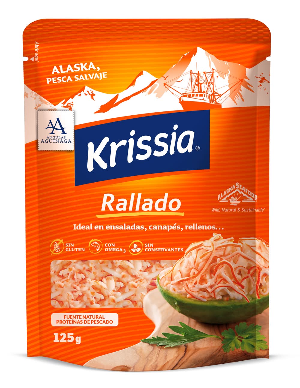 Surimi rallado · Krissia (125 g)