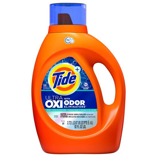 Tide Ultra Oxi With Odor Eliminators Detergent