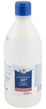 Alcohol etílico 96º · Carrefour (500 ml)