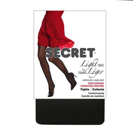 Secret Light Tights Black (1 pair)