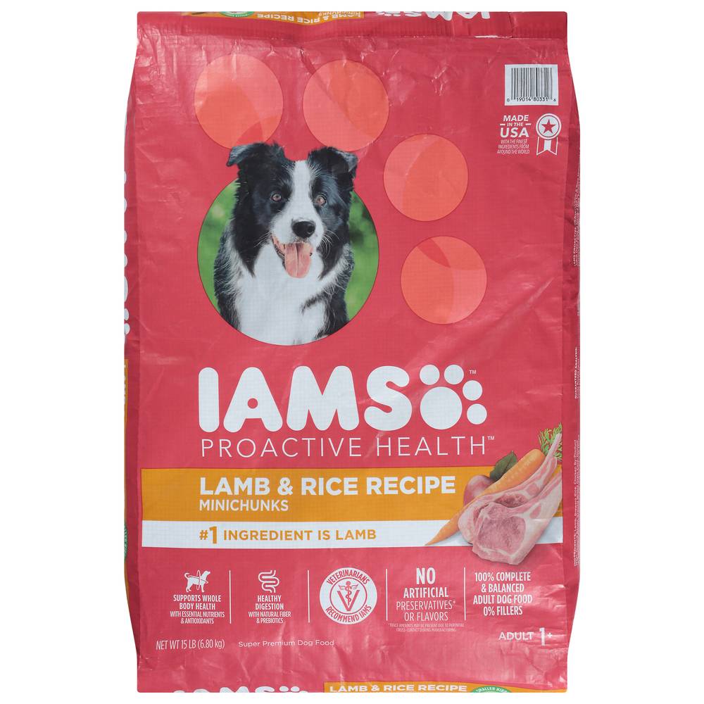 Iams Lamb and Rice Adult Dry Dog Food (15 lbs)