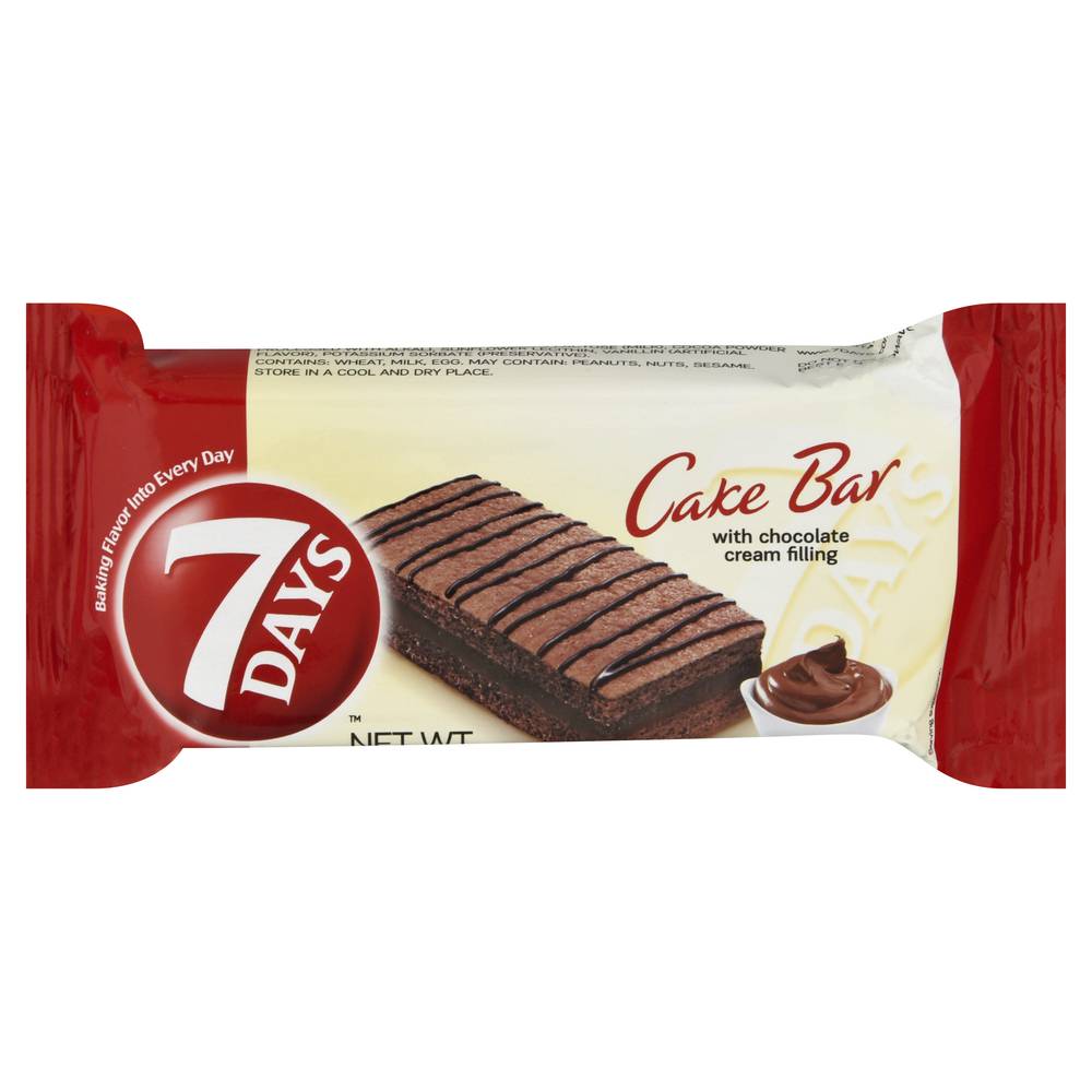 7Days Cake Bar With Chocolate Cream Filling (2.2 oz)