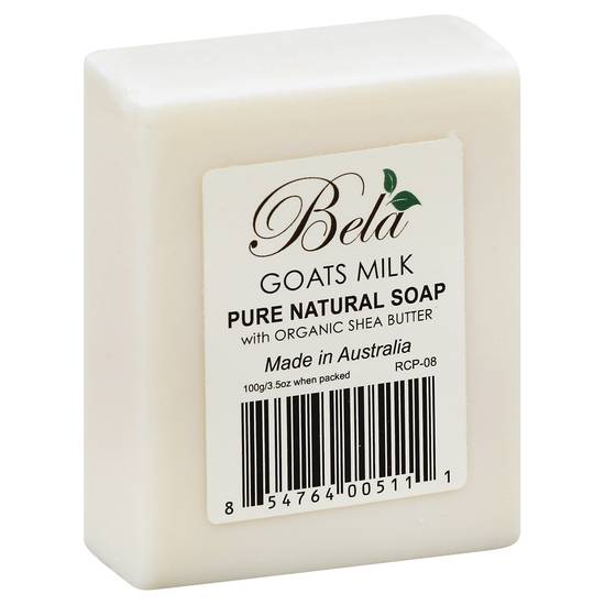 Bela Pure Natural With Organic Shea Butter Soap