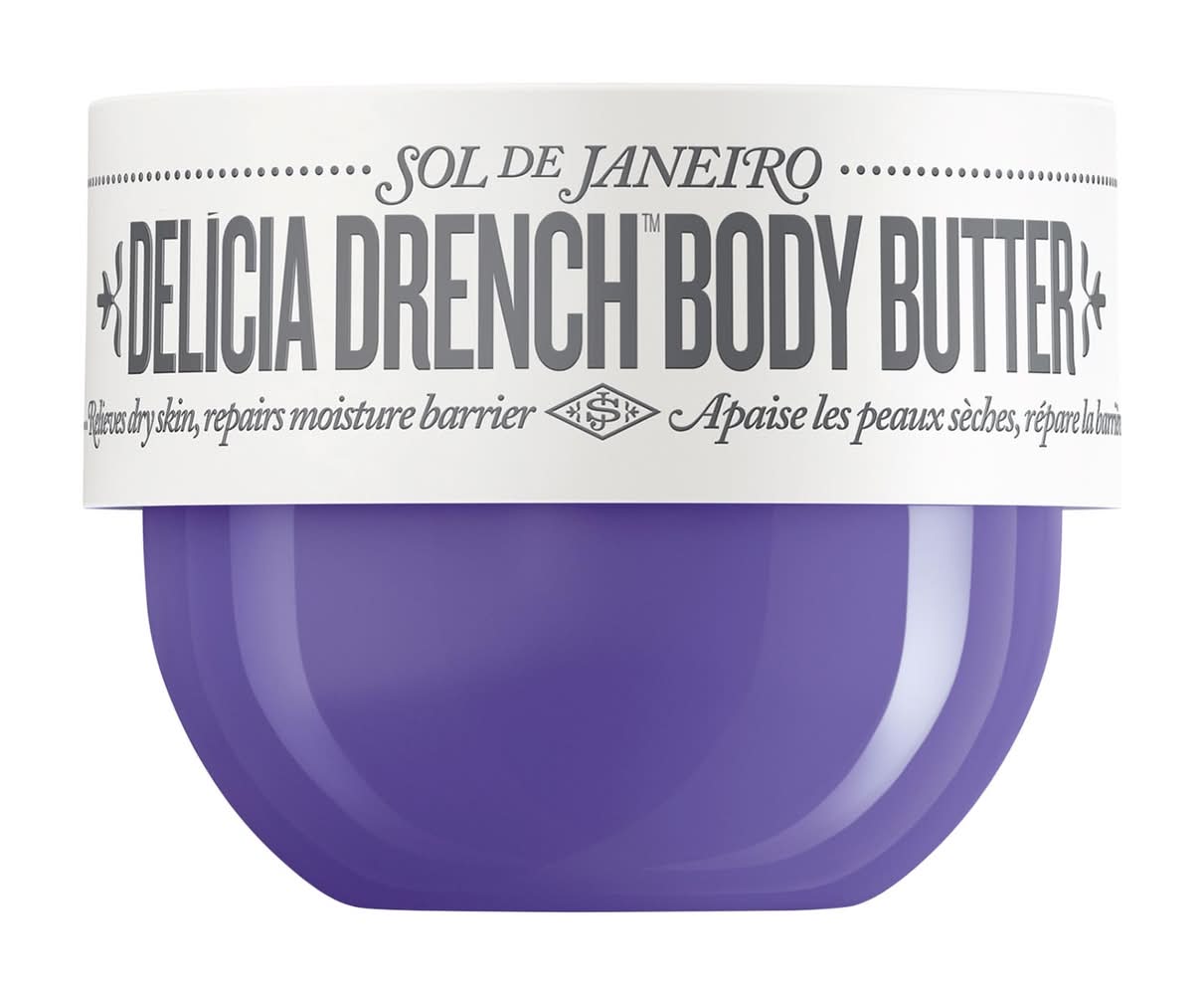 Sol De Janeiro Mini Delícia Drench™ Deeply Moisturizing Body Butter for Dry Skin 2.5 oz / 75 mL