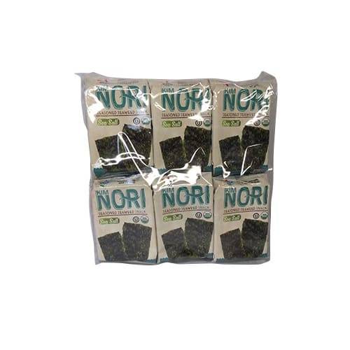 Kimnori Sea Salt Seaweed Snacks (12 x 1.7 oz)