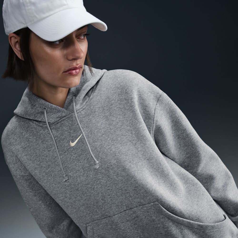 nike grey hoodie ladies