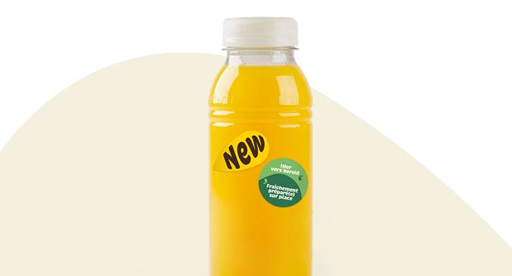 Jus d'orange frais