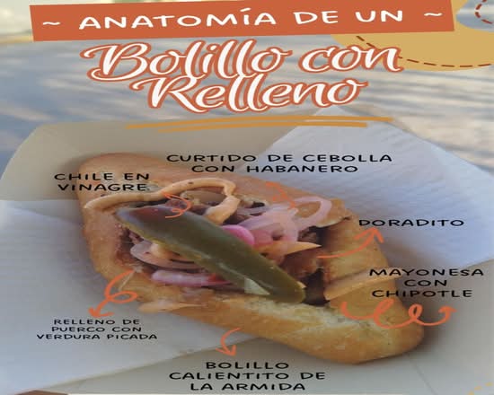 Bolillos Con Relleno La Consen (Ixtapa-Zihuatanejo)