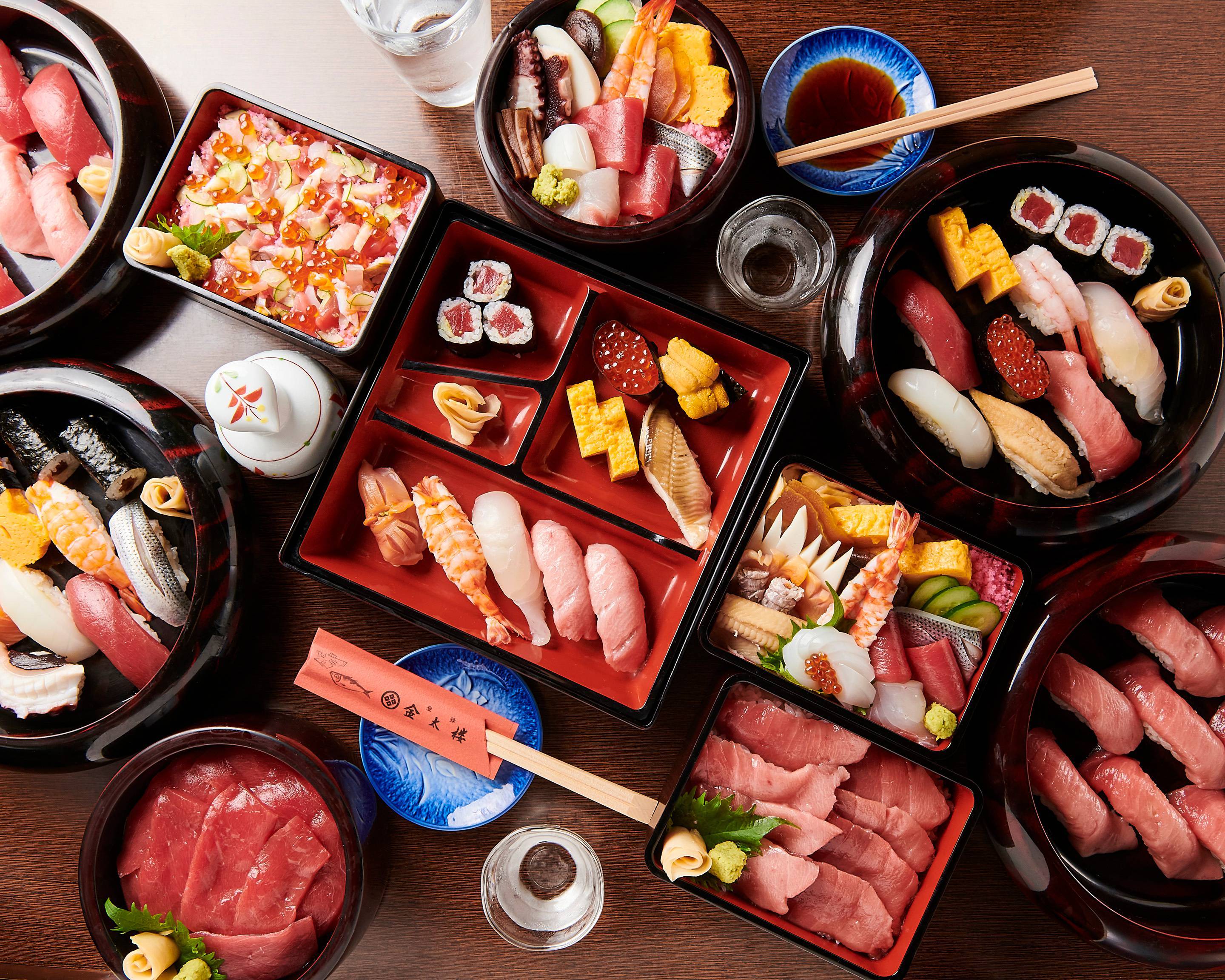 握り寿司てんこ盛り 金太楼鮨 ときわ平店 Kintarosushi Tokiwatairatenのデリバリー