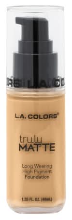 L.A. Colors® Truly Matte Foundation - Warm Honey