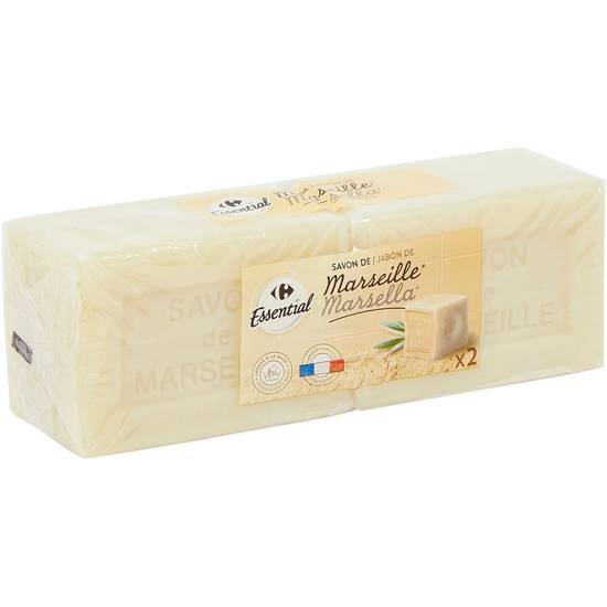Carrefour Essential - Savon de Marseille (2 pièces)
