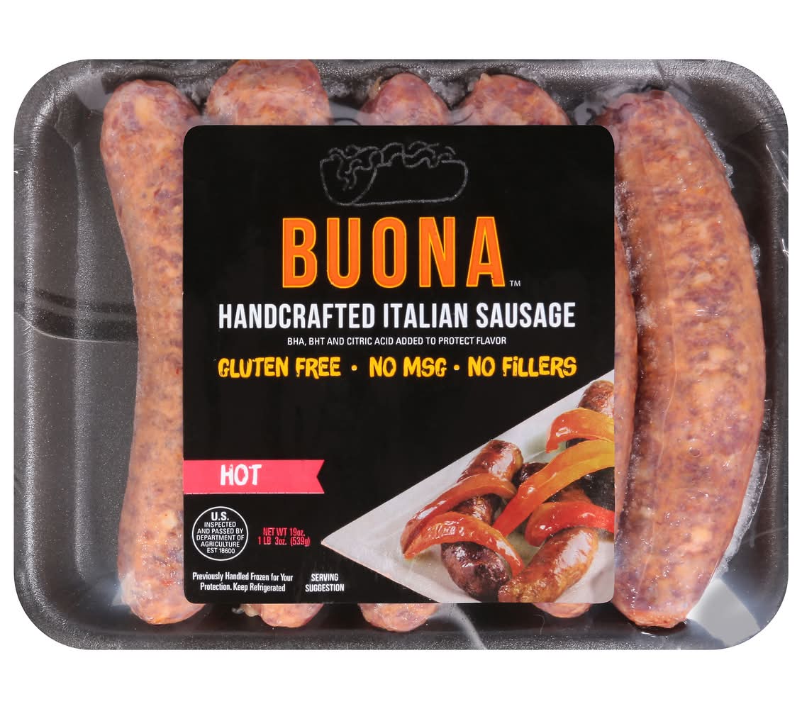 Buona Handcrafted Italian Sausage (2.8 oz)
