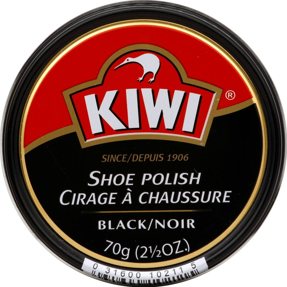 KIWI Black Shoe Polish (2.5 oz)