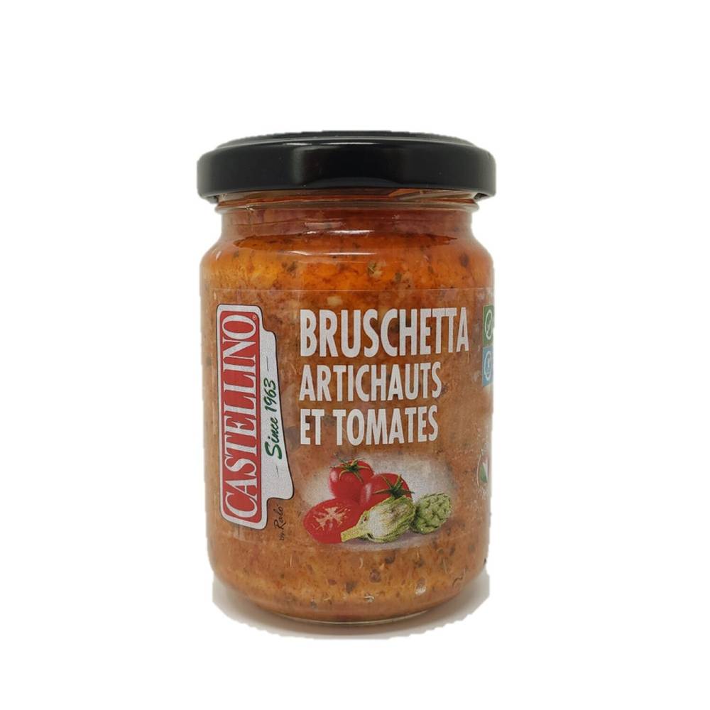 Castellino - Lombardo bruschetta aux artichauts et tomates