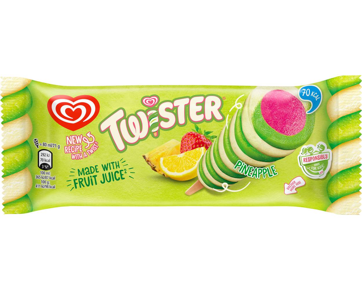 TWISTER PINEAPPLE PLANT-BASED