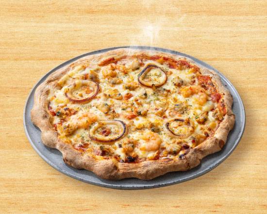 魚介たっぷりシーフードピザ Seafood Pizza