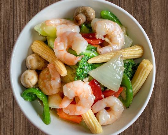 Shrimp with Mixed Vegetables