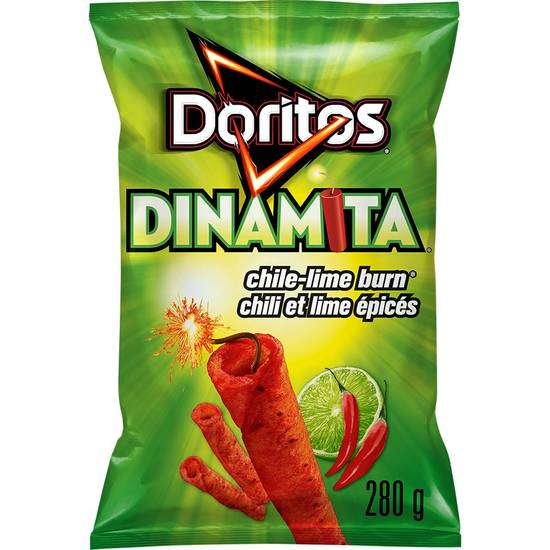 Doritos Dinamita Chile Lime Burn Tortilla Chips (280 g)