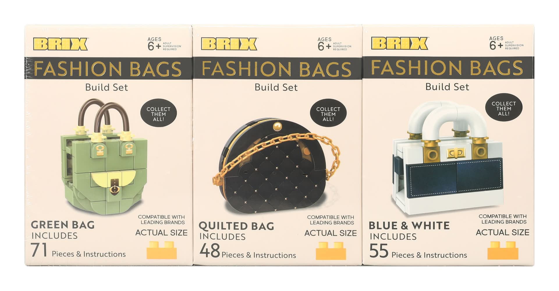 Brix™ Fashion Bags Build Set Fashion Bags