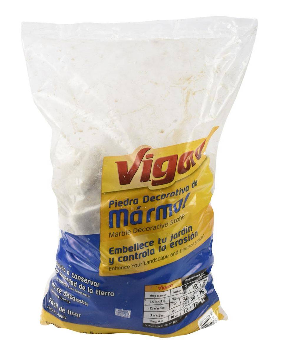 Vigoro · Piedra decorativa de mármol blanco
