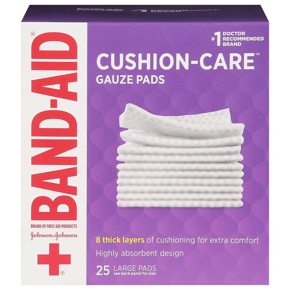 Band-Aid Large Gauze Pads