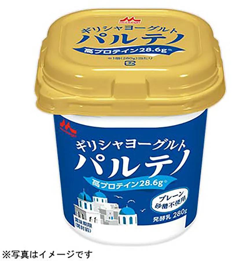 森永乳業 ギリシャヨーグルトパルテノ プレーン砂糖不使用 (280g)