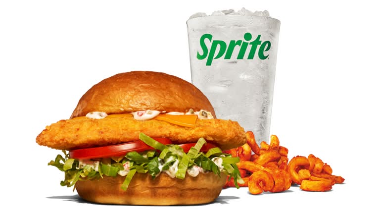 King's Hawaiian Fish Deluxe Sandwich