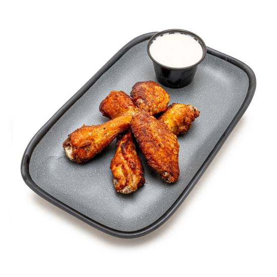 6 Smoked Wings