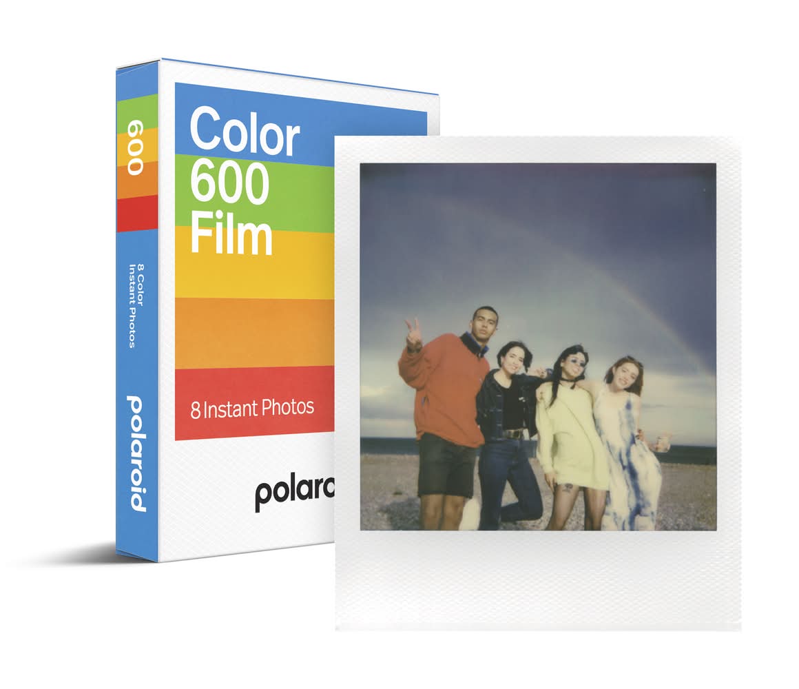 Polaroid - 600 Color Film - White