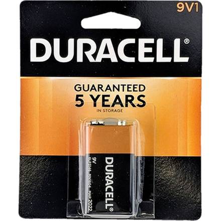 Duracell Battery, Alkaline, 9V1