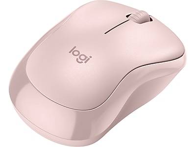 Logitech M240 Silent Wireless Ambidextrous Optical Mouse (rose)