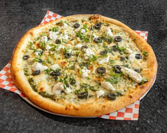 Vegan Pesto Pizza