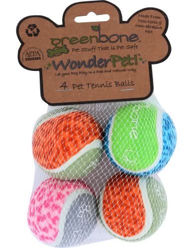Greenbone Tennis Balls 4 Pack