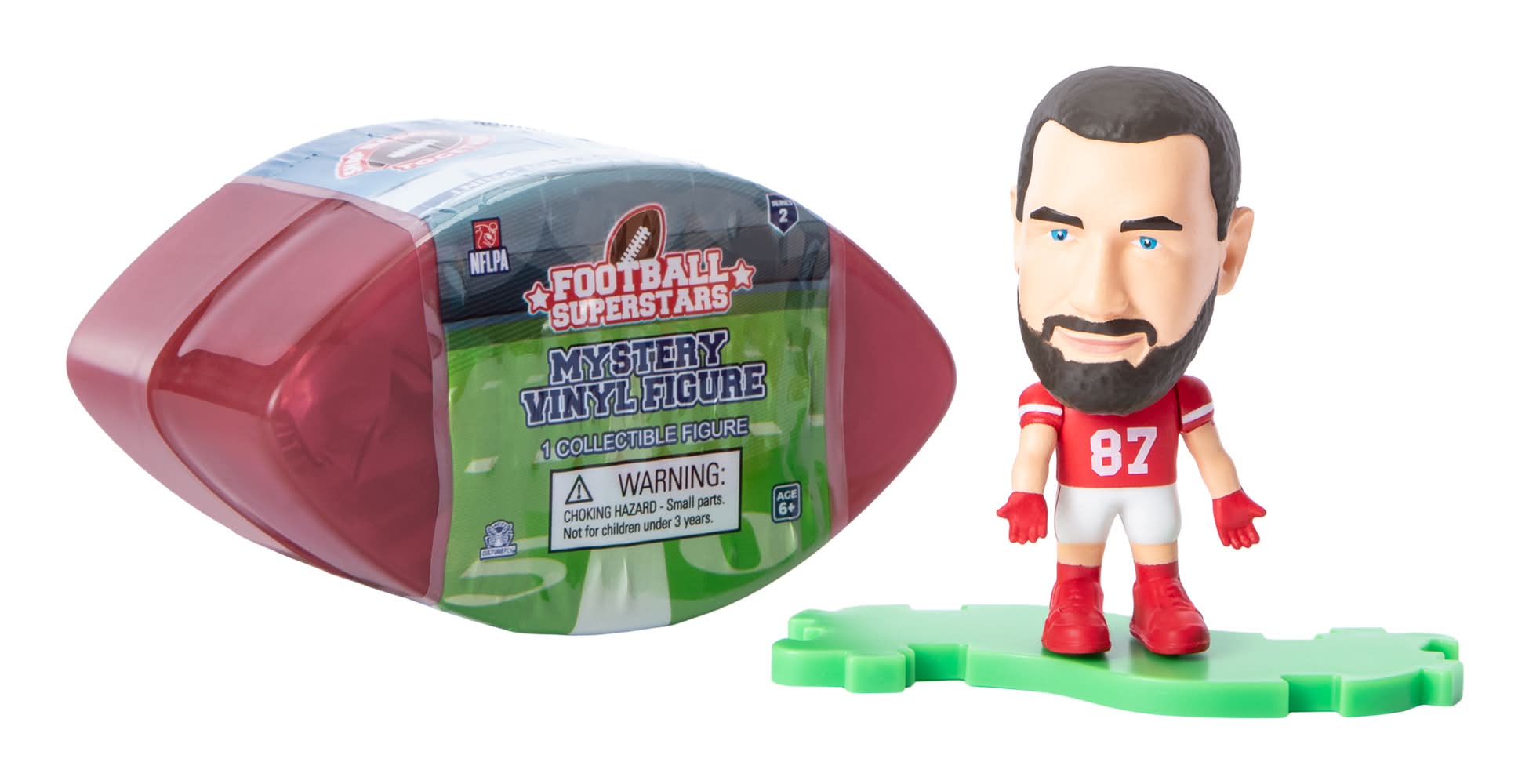 Football Superstars Mystery Vinyl Figure (Styles May Vary) Football Superstars