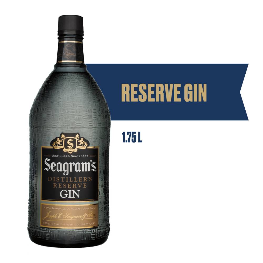 Seagram's Distillers Reserve Gin (1.75L bottle)