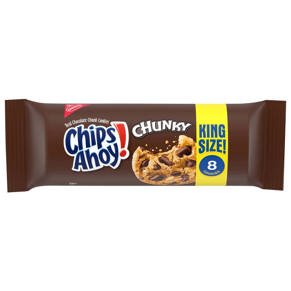 Chips Ahoy! King Size Chunky Real Chocolate Cookies (8 ct)