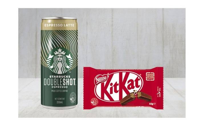 Starbucks + Kit Kat Combo