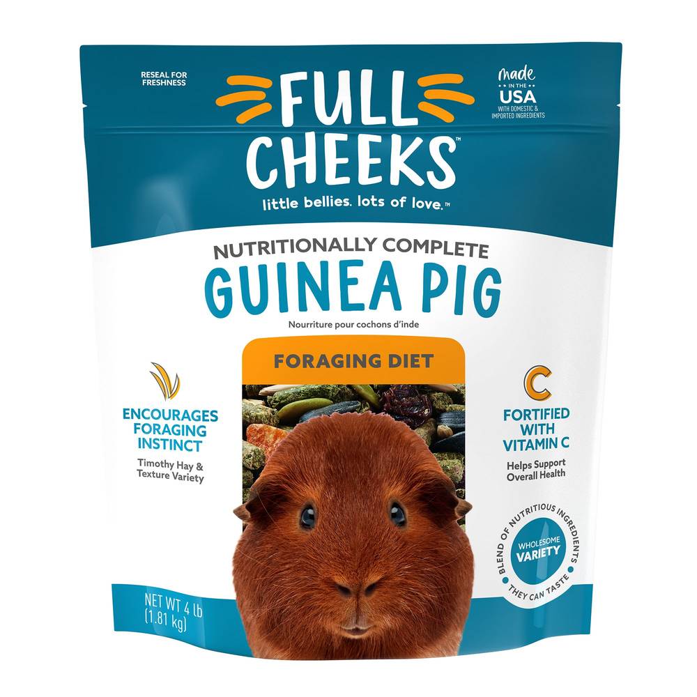 Full Cheeks Guinea Pig Foraging Diet