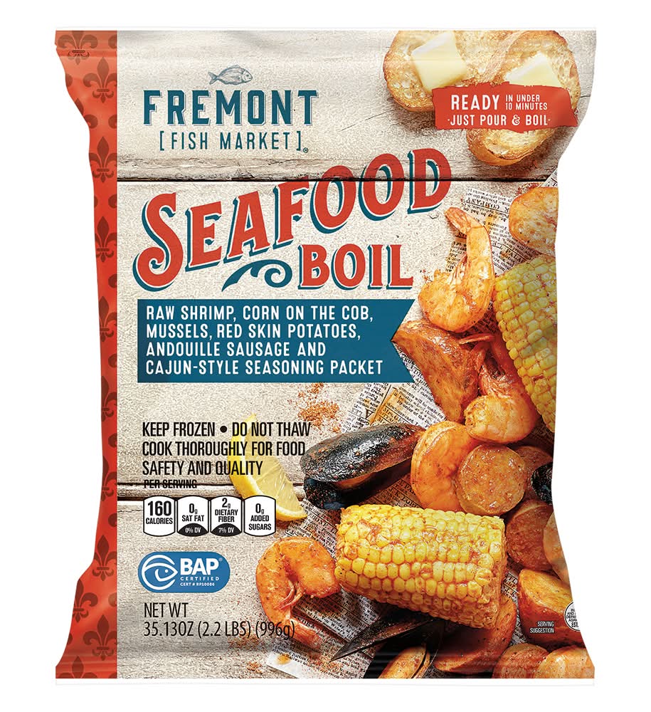 Fremont Fish Market Prepared Seafood Boil pack (35.13 oz)