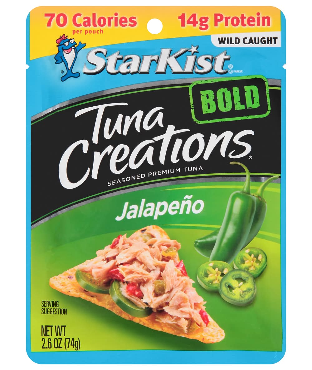 StarKist Tuna Creations Bold Jalapeno Seasoned Tuna (2.6 oz)