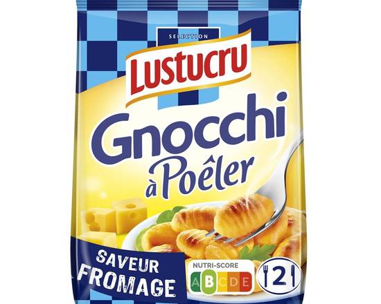 Gnocchi à Poêler Saveur Fromage 285g - LUSTUCRU