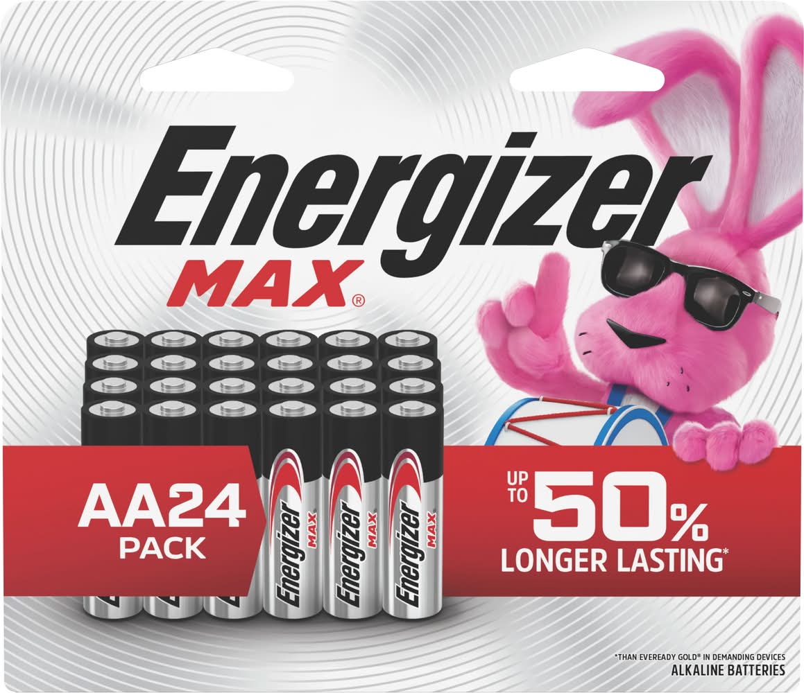 Energizer MAX Alkaline AA Batteries ( 24 -Pack)