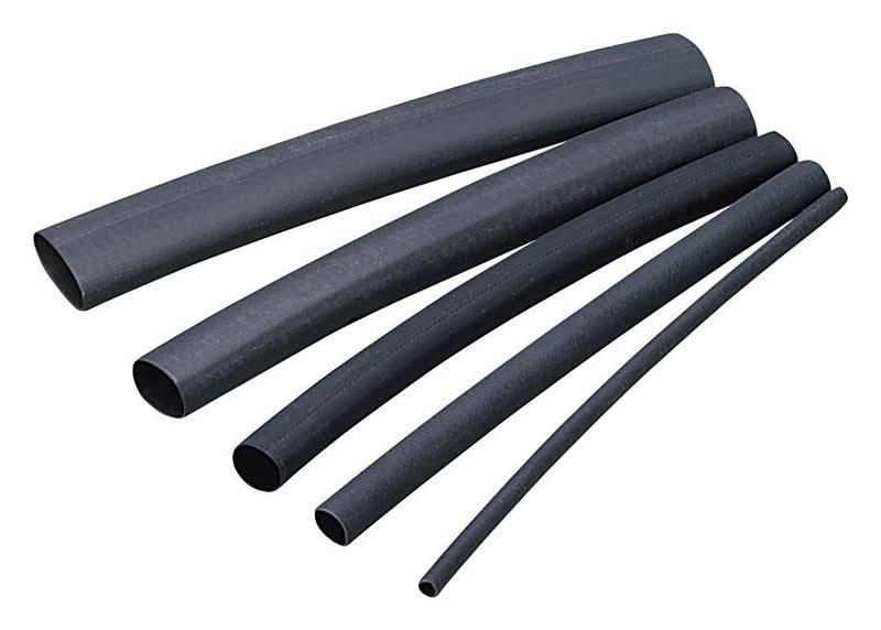 Gardner Bender 3/32 In. D Heat Shrink Tubing Black 8 Pk