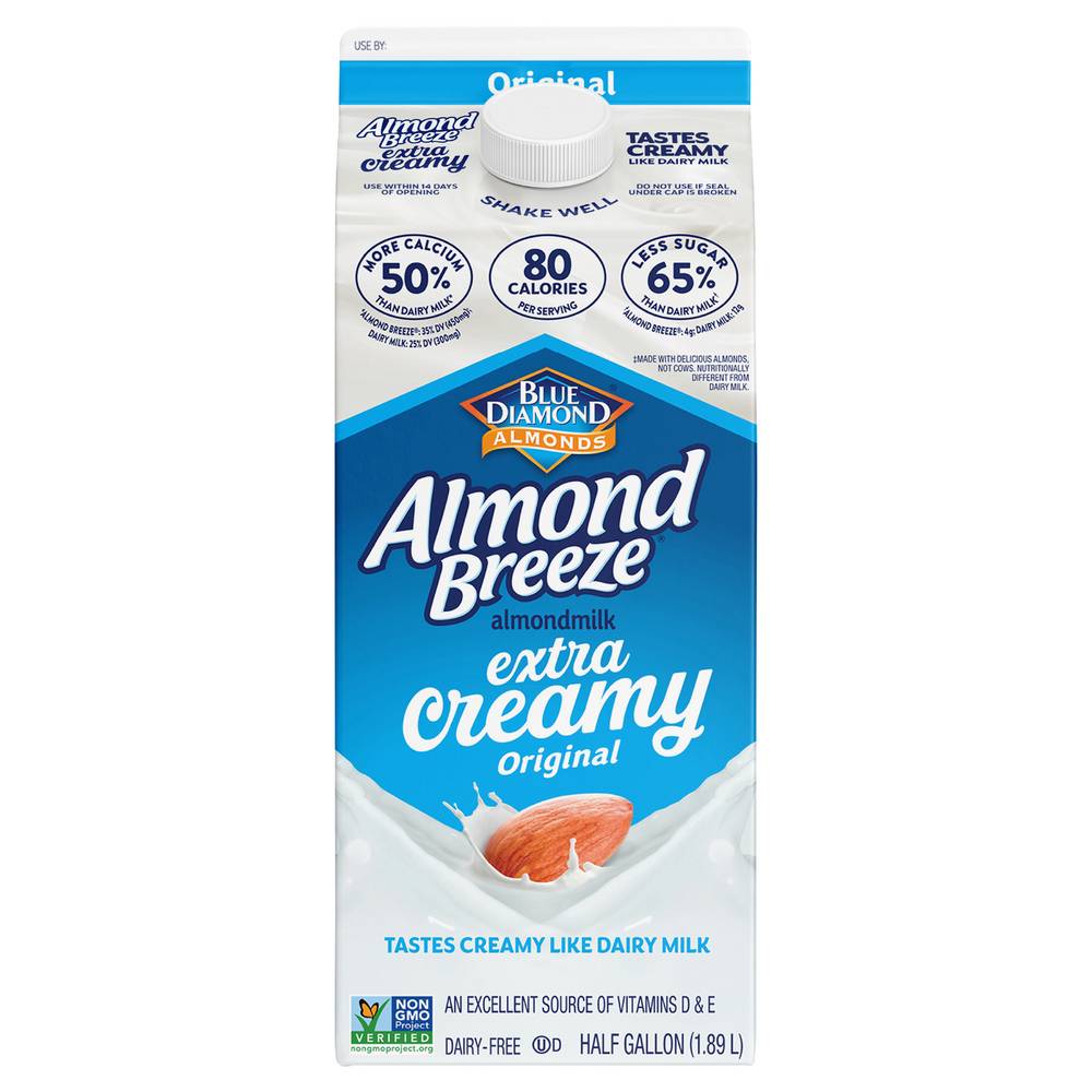 Blue Diamond Almond Breeze Extra Creamy Milk (59 fl oz)